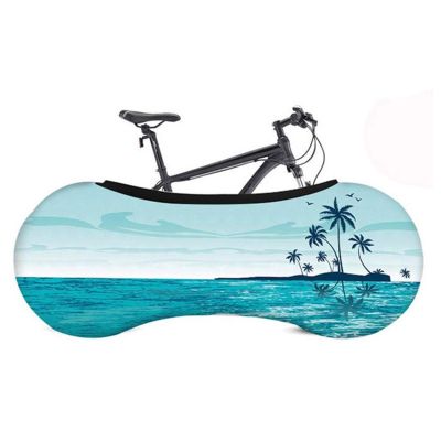 SJHY Bicycle Accessories 26 inch Bicycle dustproof Sunscreen tire Protection Cover Mountain Road Bike Indoor Storage Cover Elastic Bicycle dust Cover Bike Parts (Color : 10)