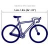 SJHY Bicycle Accessories Bicycle Indoor Dust Cover Elastic Fabric 26-29" Road Bike Cover Bicycle Accessories Bike Parts (Color : D) view 2