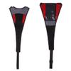 Bicycle Accessories Bicycle Sweat Cover Waterproof Universal Road Mountain Bike Turbo Trainer Sweat Absorb Guard Strap Net Cover with Phone Pouch Bike Parts (Color : Upgraded red) view 3