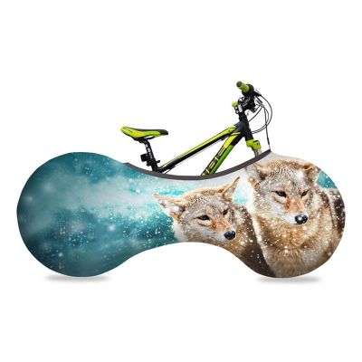 SJHY Bicycle Accessories 26 inch Bicycle dustproof Sunscreen tire Protection Cover Mountain Road Bike Indoor Storage Cover Elastic Bicycle dust Cover Bike Parts (Color : 2)