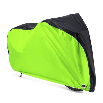 SJHY Bicycle Accessories Waterproof Bike Rain Dust Cover,Bicycle Cover UV Protective for Bike Bicycle Utility Cycling Protector Outdoor Rain Cover Bike Parts (Color : Green)