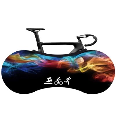 SJHY Bicycle Accessories Bicycle dust Cover 26 inch,Bicycle dustproof Sunscreen tire Protection Cover Mountain Road Bike Indoor Storage Cover Elastic Bike Parts (Color : 083)