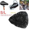 Bicycle Accessories Bicycle Saddles Protective Coverings,Waterproof Bike Seat Pack Front Tube Bag Saddle Pressed Rear Rain Cover Bike Parts (Size : Small) view 4