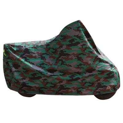 Bicycle Accessories Camouflage Universal Protective Cover Dustproof Waterproof Shelter Sun Block Cover Bike Rain Cover Bike Parts (Size : Medium)
