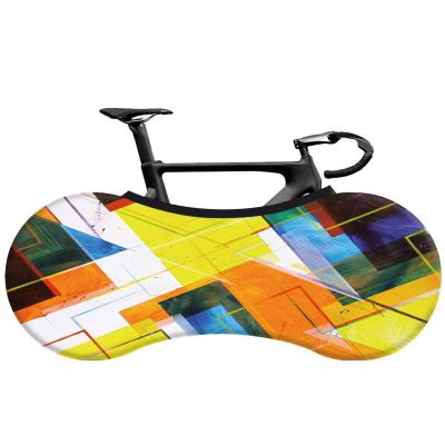 SJHY Bicycle Accessories Bicycle dust Cover 26 inch,Bicycle dustproof Sunscreen tire Protection Cover Mountain Road Bike Indoor Storage Cover Elastic Bike Parts (Color : 088)