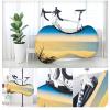 SJHY Bicycle Accessories 26 inch Bicycle dustproof Sunscreen tire Protection Cover Mountain Road Bike Indoor Storage Cover Elastic Bicycle dust Cover Bike Parts (Color : 3) view 2