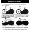 SJHY Bicycle Accessories Bicycle Cover Environmental Protection Road Bike dust Cover Indoor Bicycle tire Cover Accessories Bike Parts (Color : 2) view 4