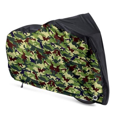 SJHY Bicycle Accessories Waterproof Bike Rain Dust Cover,Bicycle Cover UV Protective for Bike Bicycle Utility Cycling Protector Outdoor Rain Cover Bike Parts (Color : Camouflage)