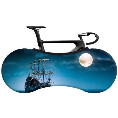 Bicycle Accessories Bike Cover High-tech Elastic Milk Silk Fabric Road Bike Indoor Dust Cover 26-29 Bicycle Accessories Bike Parts (Color : 1)