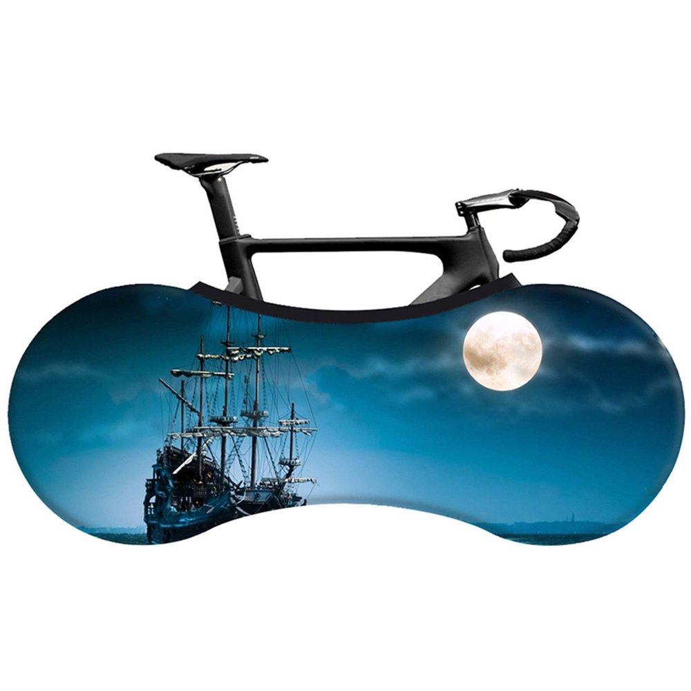 Bicycle Accessories Bike Cover High-tech Elastic Milk Silk Fabric Road Bike Indoor Dust Cover 26-29 Bicycle Accessories Bike Parts (Color : 1)