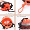 Acelane Throw Bag for Water Rescue with 70ft Reflective Throw Rope, Floating Rescue Ropes for Whitewater Boating, Kayaking, Ice Fishing, Rafting, Swimming, High Visibility Safety Boating Equipment view 2