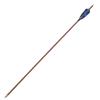 OBTOUTDOOR 6pcs 31" 7.6mm Archery Carbon Arrows SP400 or 500 with 4" Real Feathers for Recurve Bow (Spine 500) view 2