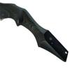 ZSHJGJR 30-60lbs Black Hunter Taken Down Longbow Wooden Riser Replacement Bow Handle Only for Right Handed and Left Handed American Longbow (Right Hand) view 4