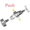 Men's Watch Band 12 14 16 18 20 22 24mm Silver Black Gold Rose Gold Deployment Butterfly Clasp Buckle Watch Band Double Push Button Buckle Very Suitable for use on Many Items view 4