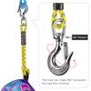 Dolibest Tow Rope Quick Connector for Tubing Tow Rope for Tubing Boat Tow Harness Tube Tow Rope for Boating Ski Ropes for Watersports for Tubing With Stainless Steel Hook360 Rotate 20inch view 4