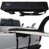 Surfboard Truck Rack - Durable Pad Fits All Tailgates - No Scratch Silicone Buckle Covers Prevent Damage - Easy to Use view 1