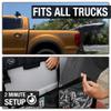 Surfboard Truck Rack - Durable Pad Fits All Tailgates - No Scratch Silicone Buckle Covers Prevent Damage - Easy to Use view 4