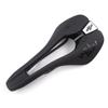 WALGUN Comfortable Bike Saddles Cushion Pad Men Women for Road / MTB Mountain Bike Waterproof Hollow Racing Soft Bicycle Seat (Black Text) view 1