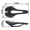 WALGUN Comfortable Bike Saddles Cushion Pad Men Women for Road / MTB Mountain Bike Waterproof Hollow Racing Soft Bicycle Seat (Black Text) view 2