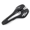 WALGUN Comfortable Bike Saddles Cushion Pad Men Women for Road / MTB Mountain Bike Waterproof Hollow Racing Soft Bicycle Seat (White Text) view 1