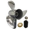 CAPTAIN Propeller 13 3/4x21 Fit Suzuki Outboard Engine DT150HP 150S DT175HP DT200HP DT225HP 15 Tooth Spline SS13-3400-021 Stainless Steel view 1