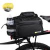 Rhinowalk Bike Trunk Bag 10L Bicycle Pannier Rear Rack Carrier Bag Bike Luggage Commuter Bag with Rain Cover Shoulder Strap view 1