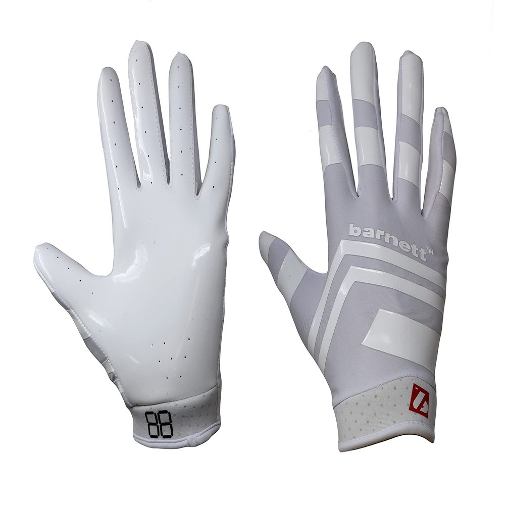 BARNETT FRG-03 White (S) Pro Receiver American Football Gloves, RE, DB, RB