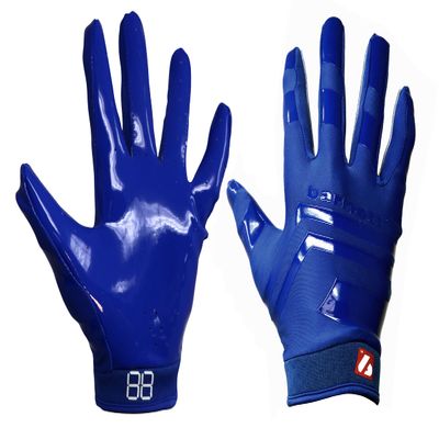 BARNETT FRG-03 Blue (XL) Pro Receiver American Football Gloves, RE, DB, RB
