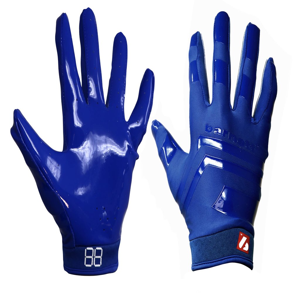 BARNETT FRG-03 Blue (XL) Pro Receiver American Football Gloves, RE, DB, RB