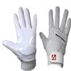BARNETT FLG-03 White (XL) Professional Linemen Football Gloves, OL, DL