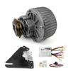 Freewheel 450W MY1018 Motor Using Bicycle Flywheel Gear with A 500W Brush Controller and Fuse Device (36V 450W kit) view 1