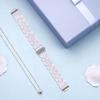 TryBest Replacement Strap Compatible with Fitbit Inspire 2 for Women,Fashion Resin Strap Stainless Steel Buckle Wristband Adjustable Wrist for 5.5-8.1 inch with Link Remover Tool view 3