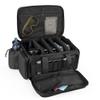 DSLEAF Tactical Pistol Range Bag for 5 Handguns, Shooting Gun Duffle Bag with 9X Magazine Slots for Hunting and Range Outdoor Activities view 1