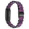 TryBest Sports Waterproof Straps for Fitbit Inspire 2,Fashion Replacement Stainless Steel Buckle Band Adjustable Wrist for 5.5-8.1 inch with Link Remover Tool for Women view 2