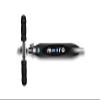 Micro Kickboard- Sprite LED - 2 Wheeled Kick Scooter Ages 6+, fold-to-Carry, Lightweight, Portable Scooter with Motion-Activated Light-up Wheels (Black) view 4