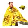 BXT Gold Silver Double Sided Emergency Blanket,Extra Large Outdoor Rescue Blanket Disposable Waterproof Thermal Blanket 160 X 210 cm for Hiking Camping Survival First Aid Kit Crafting(5 Pack)