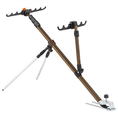 JINLI-CASE Renene Multifunction Fishing Rod Holders Aluminum Alloy Rod Stand (Color : Luminous 2.7M)