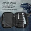 DSLEAF Tactical Gun Range Bag with 2 Handguns Capacity, Soft Pistol Case for Handguns with 8X Magazine Slots, Lockable Zipper and Extra Pockets view 2