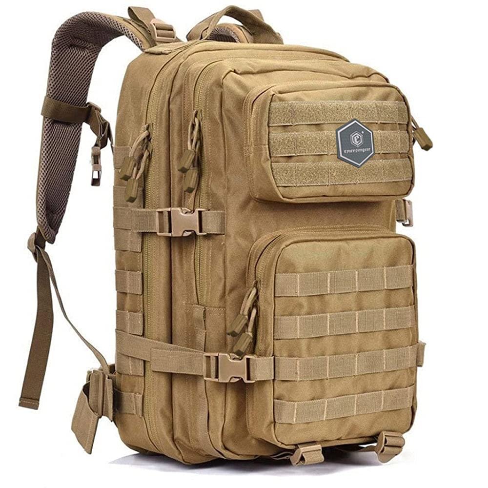 emersongear Tactical 7 Days Large Volume Multifunctional Backpack 45L,Waterproof