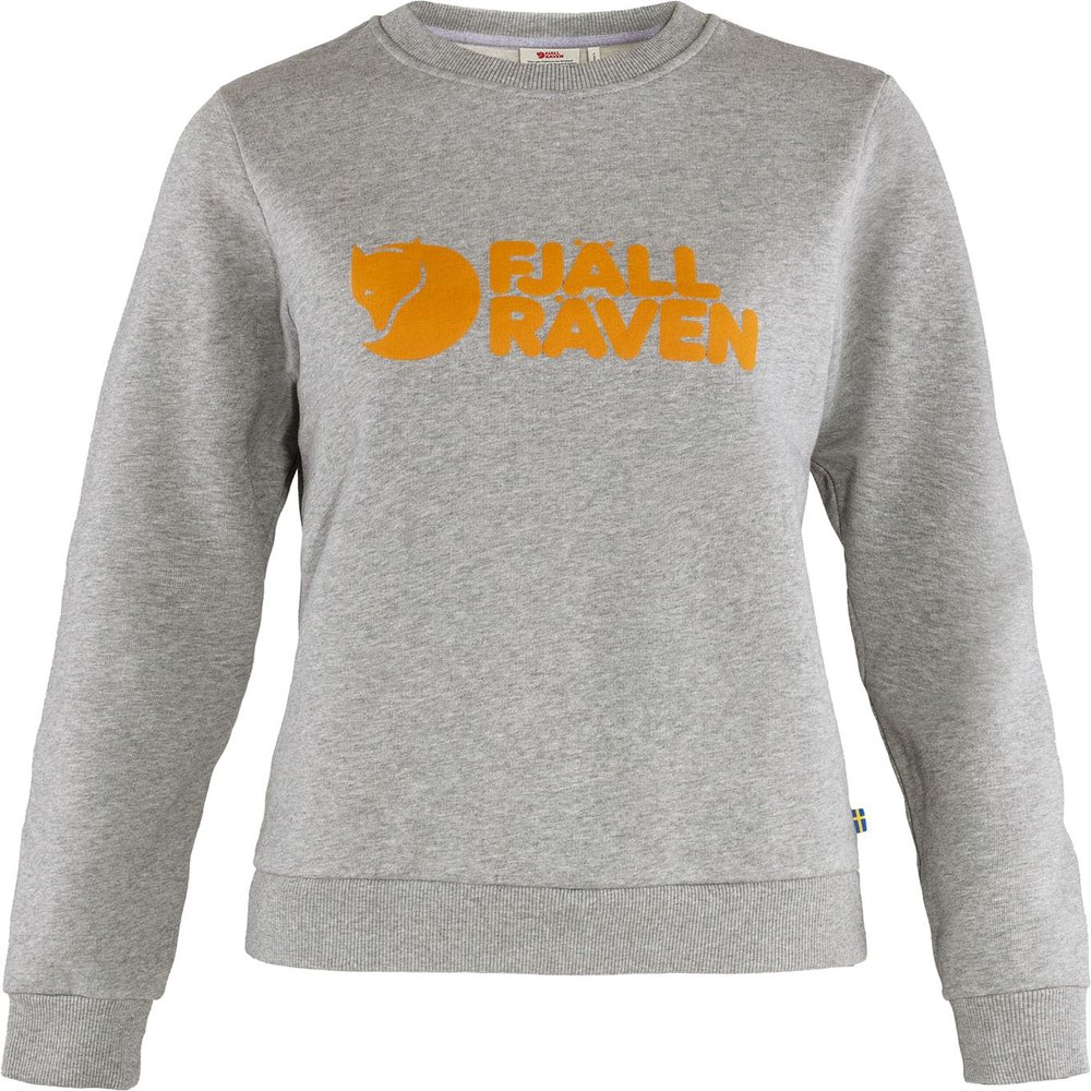 Fjallraven F84143020-999M Fjallraven Logo Sweater W Grey-Melange M