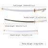Bowen Katana Demon Slayer Sword Agatsuma Zenitsu Sword,40.5-Inchs Anime Handmade Carbon Steel Real Samurai Sword view 2