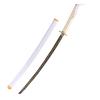 Bowen Katana Demon Slayer Sword Agatsuma Zenitsu Sword,40.5-Inchs Anime Handmade Carbon Steel Real Samurai Sword view 3