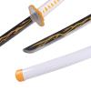 Bowen Katana Demon Slayer Sword Agatsuma Zenitsu Sword,40.5-Inchs Anime Handmade Carbon Steel Real Samurai Sword view 4