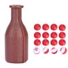 Yunir Dice Bottle, Billiard Dice Billiard Shaker Bottle and 16 Numbered Tally Balls Pool Dice Billiard Accessories view 1