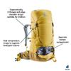 Deuter Fox 30 Kid's Ultralight Backpack I 30l Rucksack for Day Hiking and Trekking I Ages 8+ Up view 4