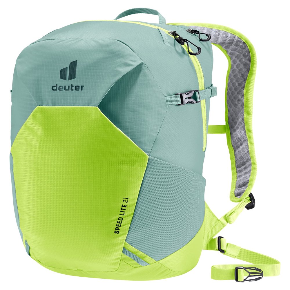 Deuter Speed Lite 21L Hiking Lightweight Backpack - Jade-Citrus