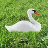Alvinlite Swan Decoy,Garden Decorations Simulated Cute Exquisite White Swan Decorative Tool Hunting Baits view 3