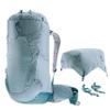 Deuter Aircontact Ultra 45+5L SL Womens Fit Hiking Backpack - Dusk-Denim view 4