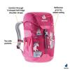 Deuter Schmusebar Kid's Drawstring Backpack I Daypack, Rucksack for School and Day Hiking I Ages 3+ Up - Ruby-Hotpink view 3