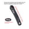 Andeshunk 34T Black shanmashi Mountain Bike 170mm Crankset with 34T Aluminum Alloy MTB Bicycle Crank Narrow Wide CNC Round Chainring Bolts Fit for Road Bike Cycling Crank view 4